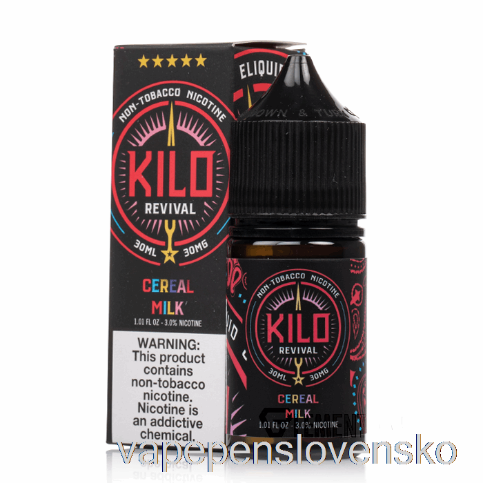 Cereálne Mlieko - Kilo Revival Soli - 30ml 30mg Vape Slovensko